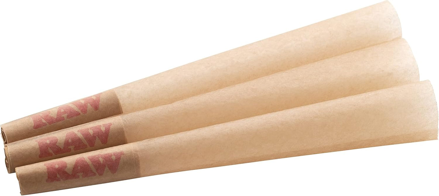 RAW Cones black . 20pack 1.1/4 size