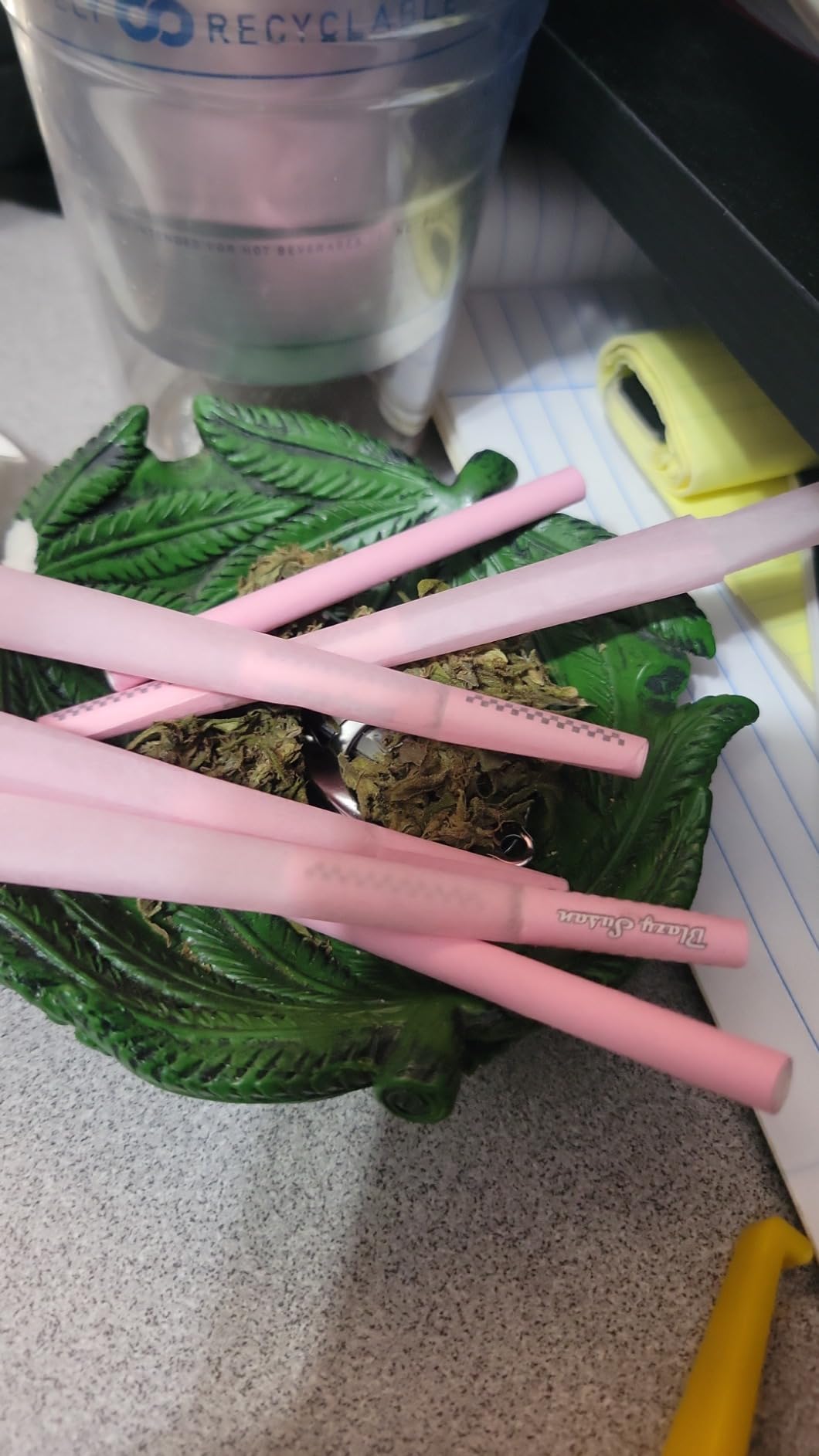 Blazy Susan Cones 50 count . king size pink