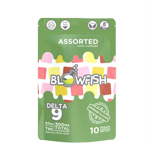 Blow fish THC sativa gummies - assorted