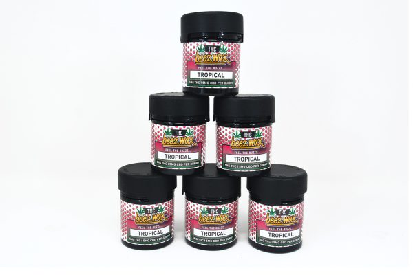 Beezwax Tropical THC Gummies