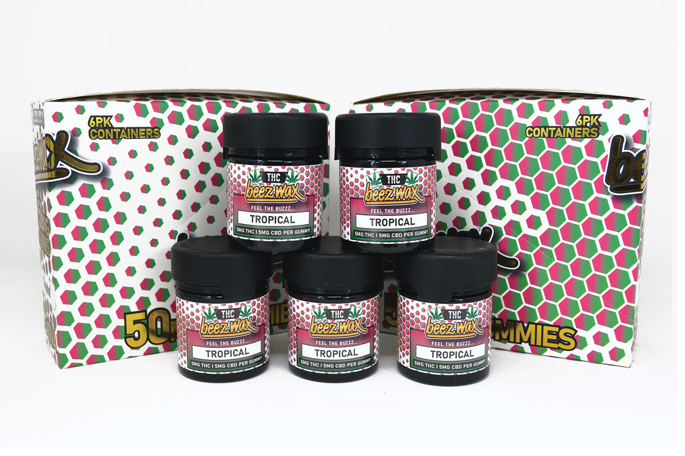 Beezwax Tropical THC Gummies