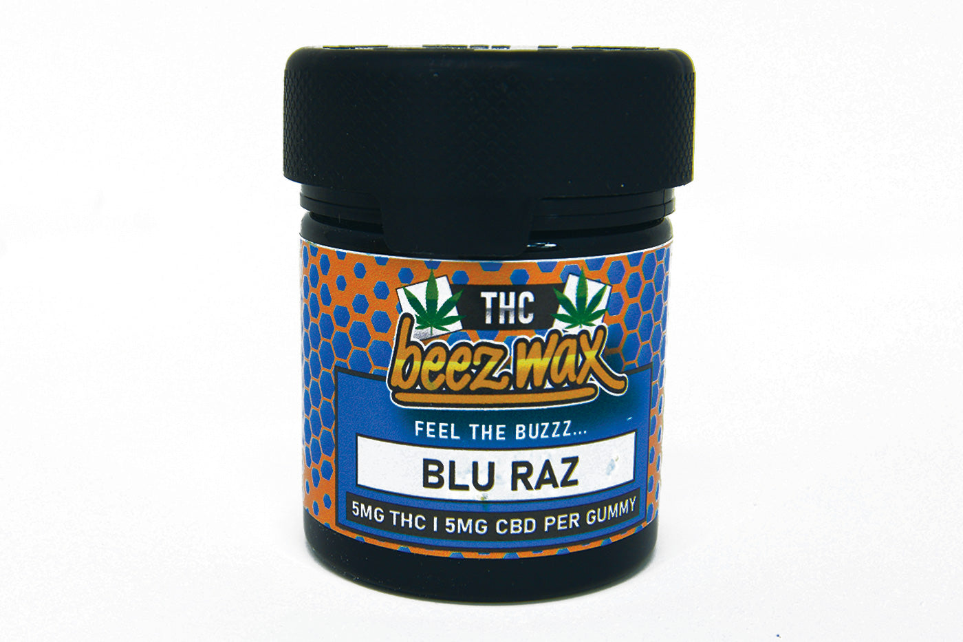 Beezwax Blu Raz THC Gummies