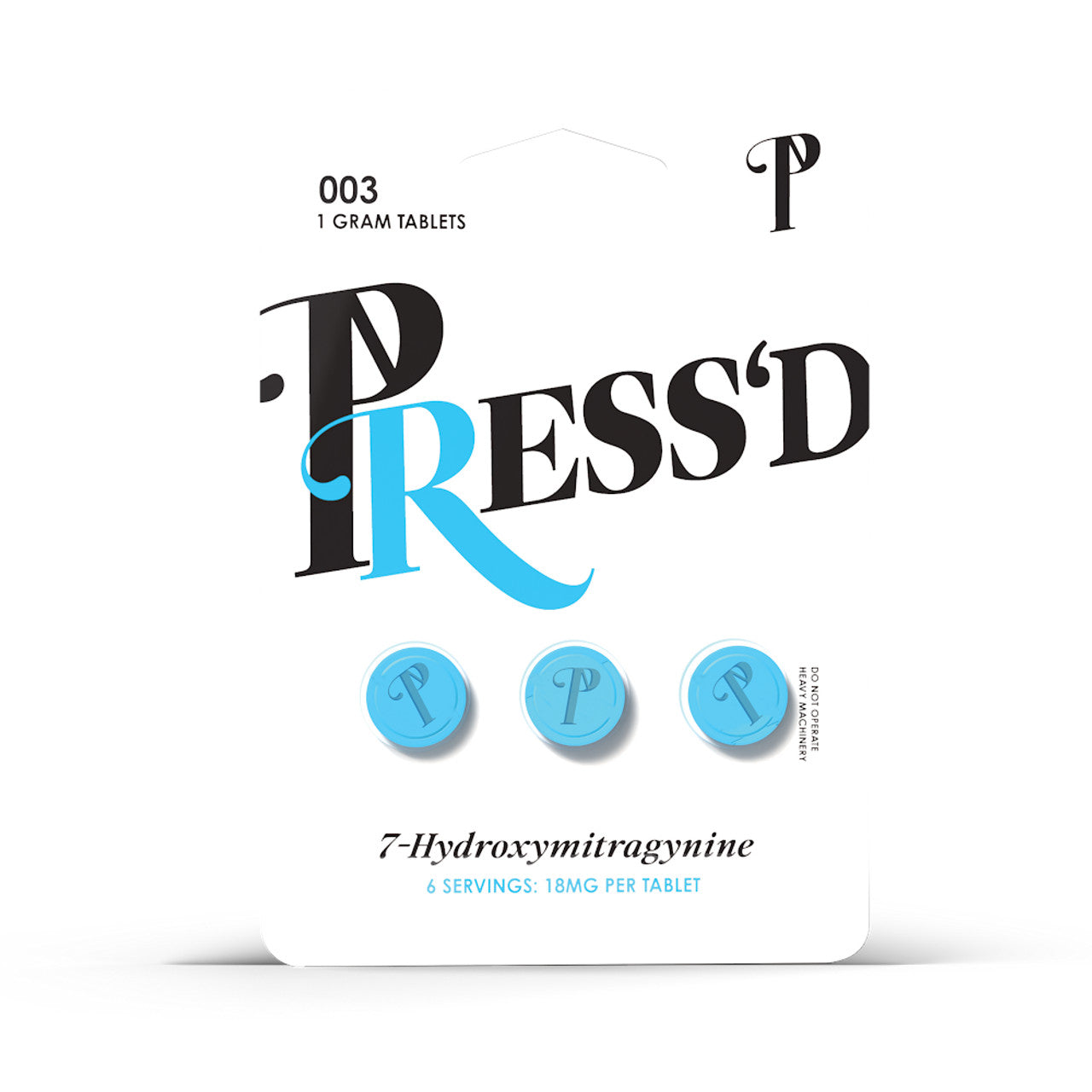 Press'd | 7OH Tablets | Blues