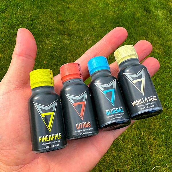 15ml Full Spectrum Extract Kratom Shot . Pineapple