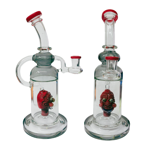 GLASS WATER PIPE 8 IN