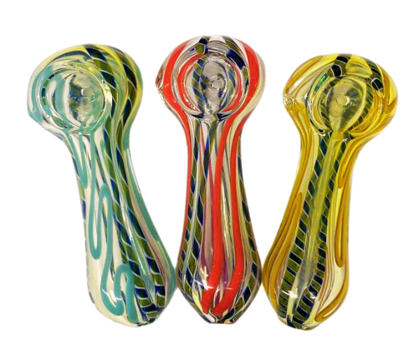 3" GLASS HAND PIPE