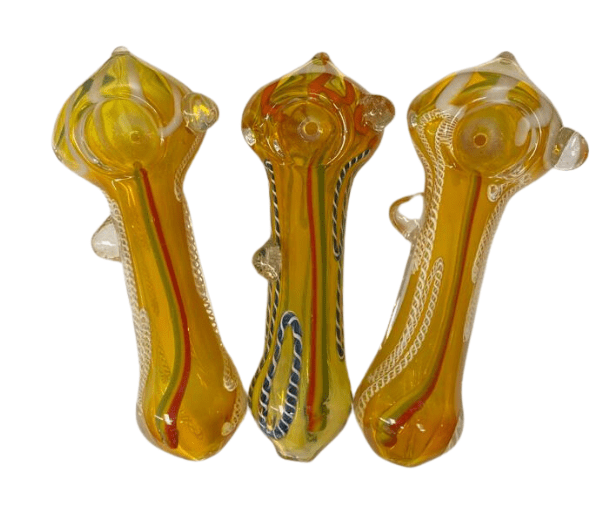3" GLASS HAND PIPE