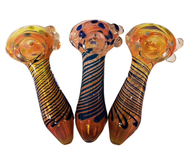 3" GLASS HAND PIPE