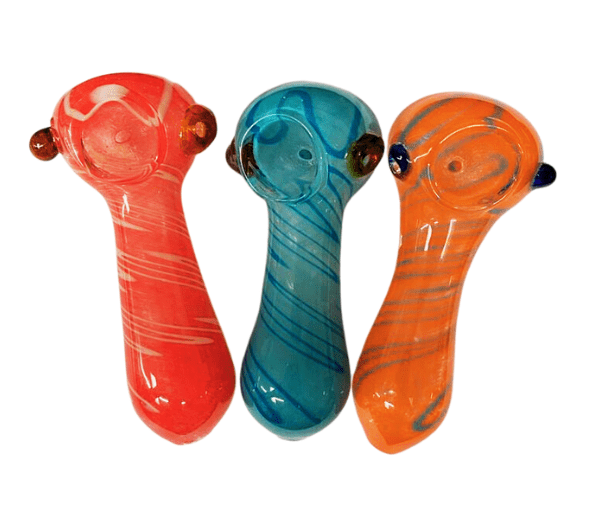 3" GLASS HAND PIPE