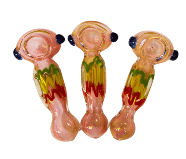 3" GLASS HAND PIPE