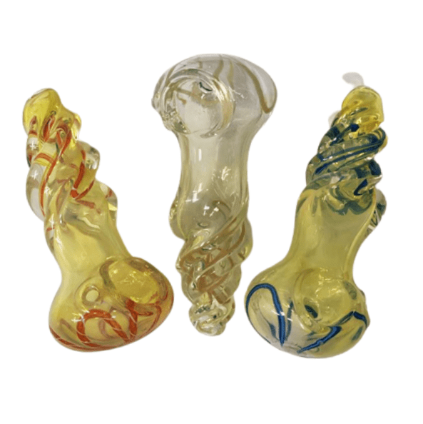 3" GLASS HAND PIPE