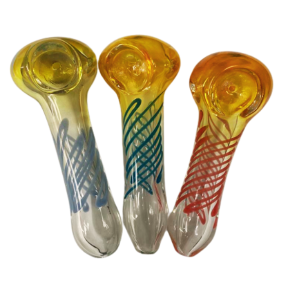 3" GLASS HAND PIPE