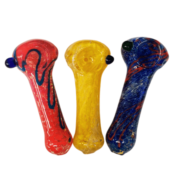 3" GLASS HAND PIPE