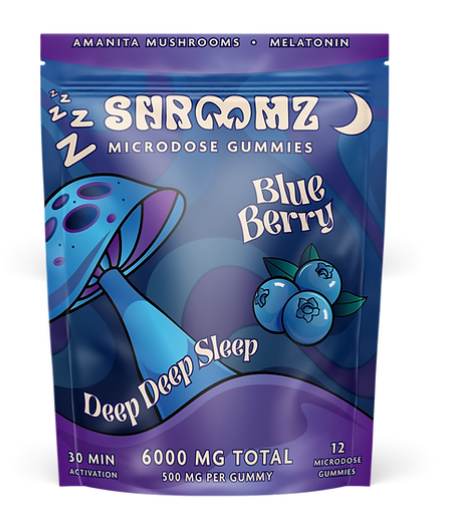 Shrooms 2000mg 4pc/bag Amanita Micro Dose Gummies