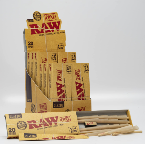 RAW Cones classic 20pack .1. 1/4 size