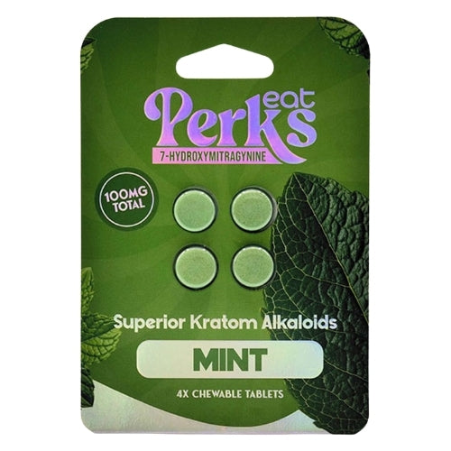 Eat Perks 7 - Hydroxy Chewable Tablets - 4 PK - MINT