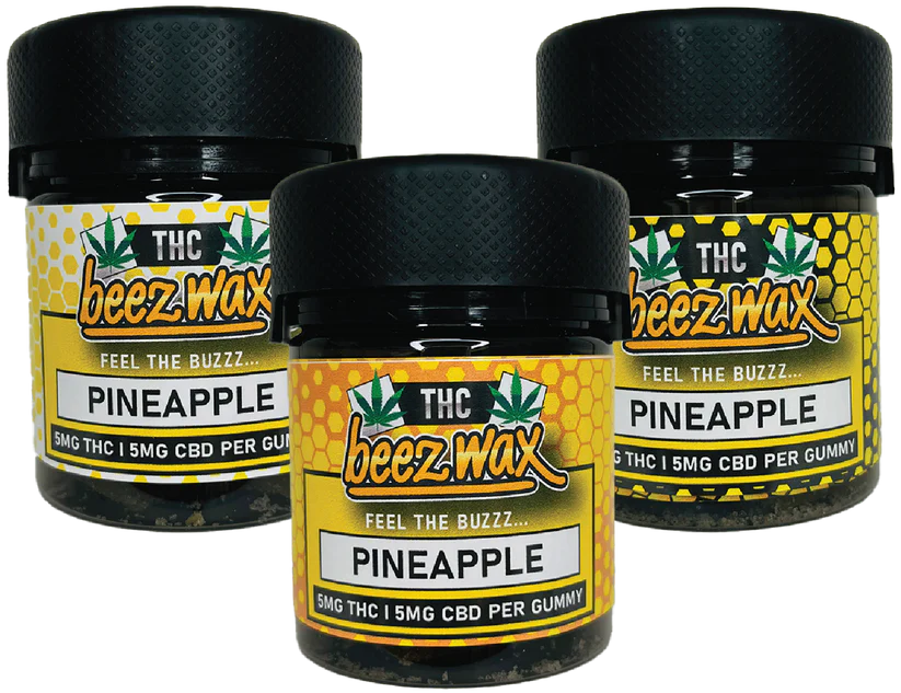 Beezwax pinapple THC Gummies