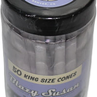 Blazy Susan Cones 50 count King size . Purple