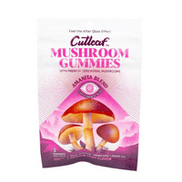 Cutleaf – Mushroom Gummies Amanita Blend 500mg,3ct/bag