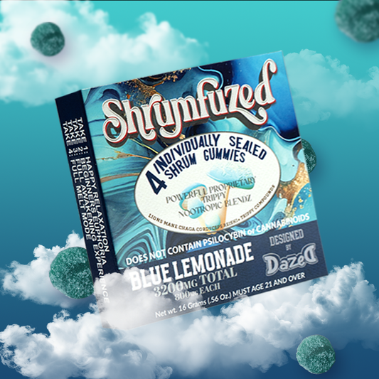 Shrumfuzed 800mg Mushroom Gummies - 4 Pack