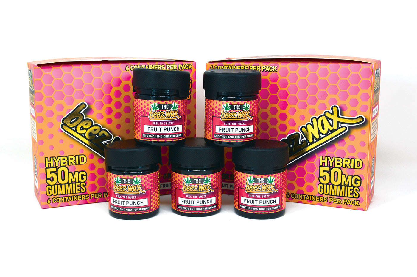 Beezwax Fruit punch THC Gummies