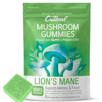 Cutleaf – Mushroom 1000mg Gummies 8ct/bag