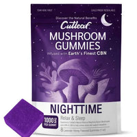 Cutleaf – Mushroom 1000mg Gummies 8ct/bag