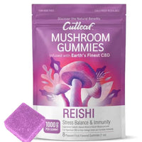 Cutleaf – Mushroom 1000mg Gummies 8ct/bag