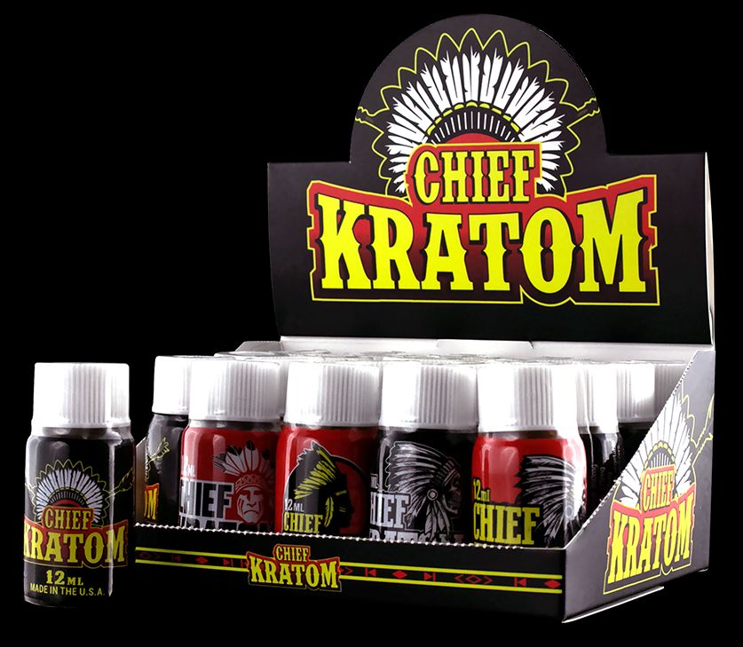 Chief Kratom Liquid Extract Tincture, 12 ml