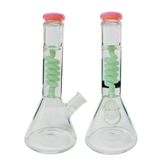 GLASS WATER PIPE 8 IN
