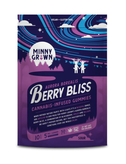 MINNY GROWN THC GUMMIES - BERRY BLISS