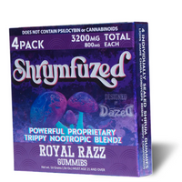 Shrumfuzed 800mg Mushroom Gummies 4 pack