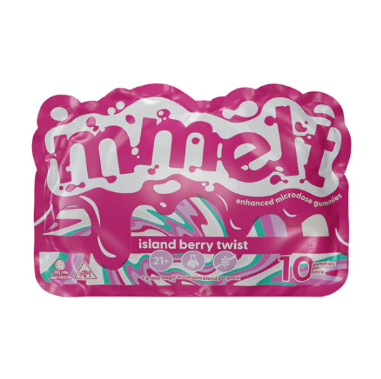 Mmelt Mushroom Gummies by Cali Extrax | 10 Count