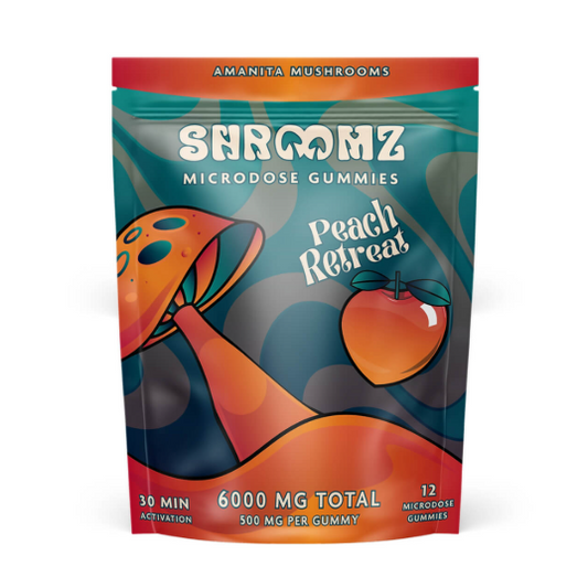Shrooms 2000mg 4pc/bag Amanita Micro Dose Gummies