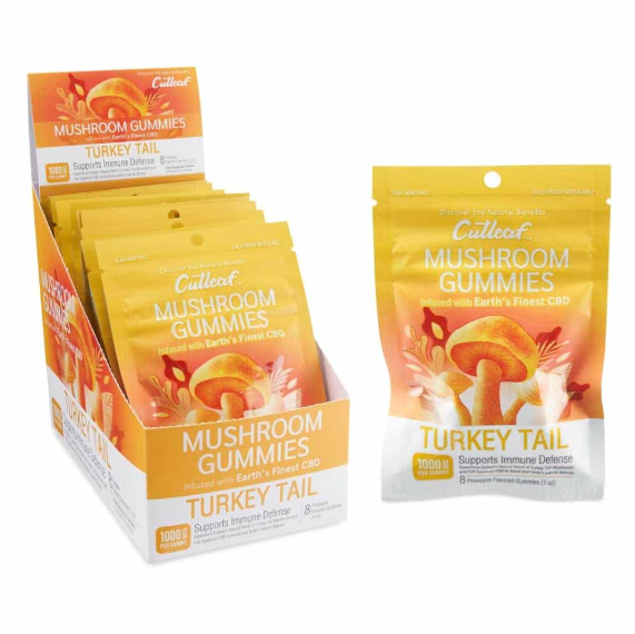 Cutleaf Mushroom Gummies | 8-count bag – 8000mg