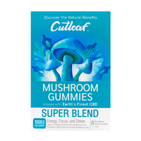 Cutleaf – Mushroom 1000mg Gummies 8ct/bag