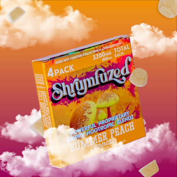 Shrumfuzed Nootropic Trippy Psychedelic Mushroom Gummies 10 pack