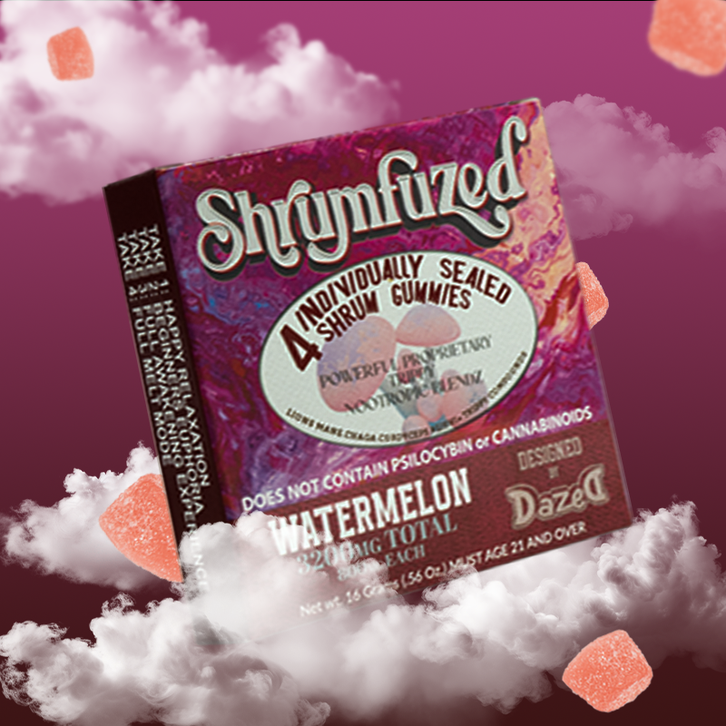 Shrumfuzed Mushroom Gummies 4 pack