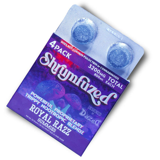Shrumfuzed 800mg Mushroom Gummies 4 pack