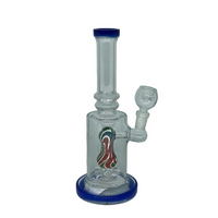 GLASS WATER PIPE 8 IN